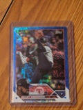 704/999 SP 2023 Topps Update Grant Anderson RC Blue Speckle