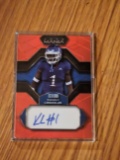 2022 Wild Card Auto Mania Retail Hex Red Mirror Kenny Logan Jr #AM-H16 Auto