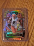 Baker Mayfield - 2021 Panini Select Die Cut #10 Red & Gold Prizm - Buccaneers