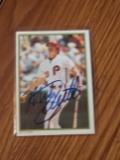 Mike Schmidt autographed card w/coa