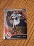 Devonta Smith autographed card w/coa