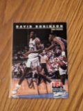 David Robinson autographed card w/coa