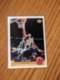 Karl Malone autographed card w/coa