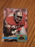 Jerry Rice autographed card w/coa
