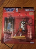 sealed Dikembe Mutombo 1998 starting lineup edition with card