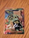 Gary Payton autographed card w/coa