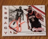 James Harden autographed card w/coa