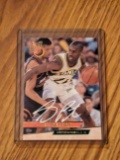 Gary Payton autographed card w/coa