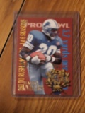 1995 Fleer Ultra Barry Sanders Ultra Achievement HOF #6 Detroit Lions