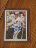 Mike Schmidt autographed card w/coa