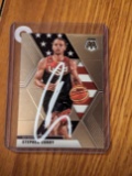Stephen Curry autographed card w/coa
