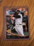 Barry Bonds autographed card w/coa