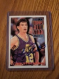John Stockton autographed card w/coa