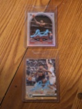 x2 lot of Deandre Aytons autographed card w/coa