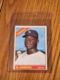 1966 Topps Al Downing #384 New York Yankees