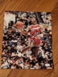 Michael Jordan autographed 8x10 photo with coa