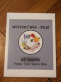 Mystery box 8x10 all sports prime time sports hits