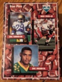 1991 Star Pics - #110 Eric Turner, Mike Croel, Eric Swann (RC)