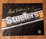 Joe Greene Signed 8x10 Photo with coa