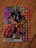 Jerome Bettis autographed card w/coa sticker only