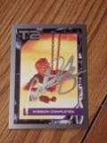 Arnold Schwarzenegger autographed card w/coa