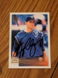 Alex Rodriguez autographed card w/coa sticker only