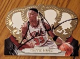 Scottie autographed card w/coa sticker only