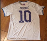 Luka Modric autographed jersey with coa