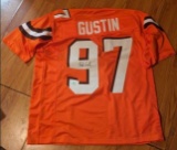 Porter Gustin autographed jersey with coa