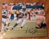 Ricky Williams Autographed 16 x 20 Photo with coa/witnessed