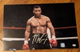 Mike Tyson autographed photo with coa