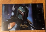Boba Fett Signed 11x17 photo with coa