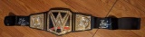 Bret Hart autographed wrestling toy belt with coa