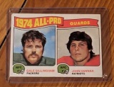 1975 Topps All Pro Guards John Hannah #205 Vintage NFL Football Patriots