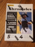 2021 Panini chronicles sealed box, 5 cards per pack 4 packs per box/groove parallels/blaster/inserts