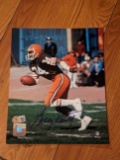 Greg Pruitt autographed 8x10 photo with beckett coa sticker
