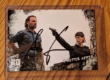 Andrew Lincoln (Rick Grimes) autographed card w/coa