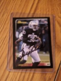 Jerry Rice autographed card w/coa