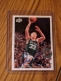 Larry Bird autographed card w/coa