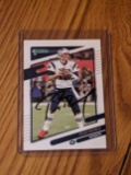 Tom Brady autographed card w/coa