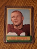 1963 TOPPS FOOTBALL DON BOSSELER #162