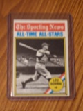 Lou Gehrig - 1976 Topps #341 Sporting News All-Time All-Stars - New York Yankees