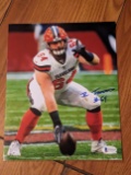 JC Tretter Autographed 8x10 photo w/beckett coa sticker stamped / witnessed