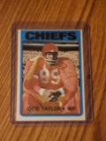 1972 Topps Otis Taylor #10 Kansas City Chiefs Graded Football Card Vintage
