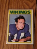 Fred Cox 1972 Topps #194 Minnesota Vikings Football Card