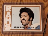 1972 TOPPS Isiah Robertson football card #215