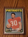 1972 Topps Carl Garrett #229 New England Patriots Vintage Football Card