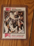 1973 TOPPS NFL #214 NICK BUONICONTI MIAMI DOLPHINS
