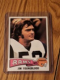 1975 Topps - #176 Jim Youngblood (RC)