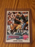 1975 Topps Vintage Football John Hadl #443 Green Bay Packers